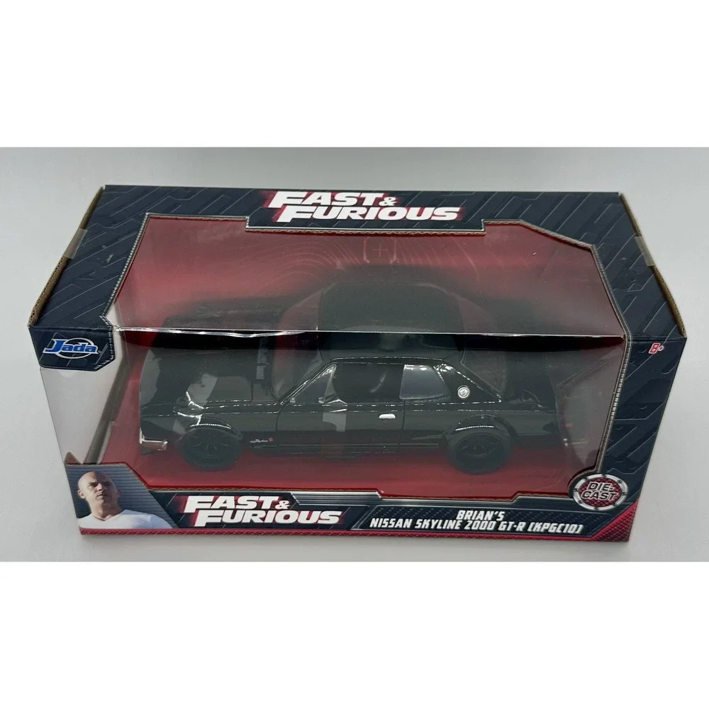 Jada Fast & Furious Brian's Nissan Skyline 2000 GT-R KPGC10 1:24 NEW
